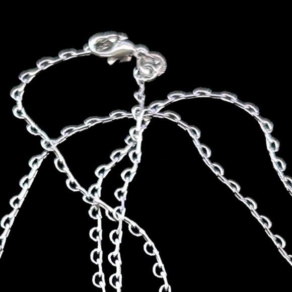 Hand Crafted Necklace Owl Silver Plate Chain "The Wise One" Colourful - Picture 9 of 11